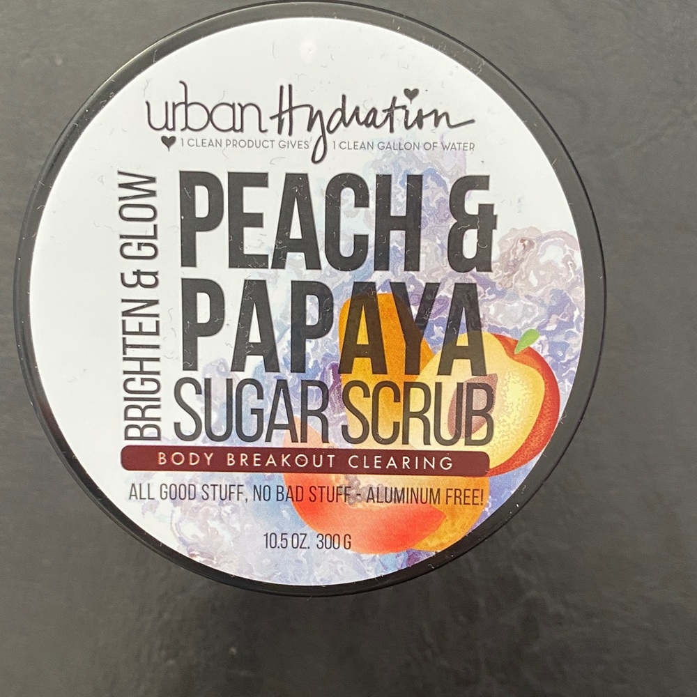 Peach & Papaya Sugar Scrub